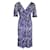 Autre Marque Vestido de seda multicolor con cuello en V de Collette Dinnigan - Edición limitada  ref.1287050