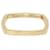 Tiffany & Co forma cuadrada minimalista 18Anillo de oro K Dorado Oro rosa  ref.1287066