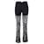 Pantalon en dentelle noir SANDRO Coton Polyamide Rayon  ref.1287140