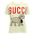 Gucci Lamb Print Pastel Yellow T-Shirt Cotton  ref.1287249