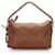 Gucci Brown Calf Leather Bella Shoulder Bag Italy Pony-style calfskin  ref.1287252