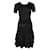 Maje Black Knit Dress Viscose Polyamide  ref.1287254