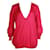 Stella Mc Cartney Stella Mccartney Pink Oversized Sweater Silk Cashmere  ref.1287262
