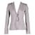 Hugo Boss Taupe with White Pinstripe Jacket Beige Wool  ref.1287266