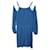 REFORMATION Indigo Blue Mini Dress Viscose  ref.1287300