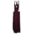 REFORMATION Vestido largo morado oscuro con espalda abierta Púrpura  ref.1287306