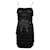 Autre Marque CONTEMPORARY DESIGNER Lace Strapless Dress Black Elastane Nylon Rayon  ref.1287344