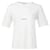 Camiseta com estampa de logo Saint Laurent Branco Algodão  ref.1287353