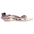 Dior Jelly Kaleidiorscopic Bedruckte Seidenschal-Sandalen zum Binden Weiß  ref.1287379