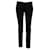 Saint Laurent Pantalones negros elegantes Seda Lana  ref.1287424