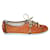 Tod'S Orange Suede Sneakers Rubber  ref.1287428