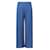 Issey Miyake Pantalon plissé Polyester Bleu  ref.1287460