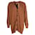 Autre Marque Brown Knit Cardigan with Star Wool  ref.1287470