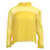 Autre Marque Contemporary Designer Yellow Silk Long Sleeved Top  ref.1287487