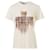 Dior Fransen-T-Shirt Weiß Baumwolle  ref.1287488
