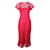Vestido de encaje rosa de Temperley London Viscosa  ref.1287492