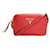 Prada Bandoliera Saffiano Red Leather Cross Body Bag  ref.1287523