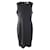 Autre Marque CONTEMPORARY DESIGNER Sleeveless Dress Black Suede Polyester  ref.1287576