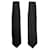 Autre Marque ZEITGENÖSSISCHES DESIGNER-Set aus zwei Krawatten: Braune bedruckte Krawatte & dunkelgrau Seide Viskose Nylon  ref.1287578