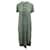 REFORMATION Gray Short Sleeve Maxi Dress Grey  ref.1287592