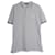 Burberry Navy Trimmed Collar Grey Polo Cotton  ref.1287623