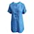 Reformation Loose Fitting Blue Mini Dress  ref.1287644