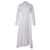 Alaïa ALAIA Embroidered Poplin Dress White Cotton  ref.1287691