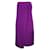 Autre Marque CONTEMPORARY DESIGNER Purple Strapless Dress Fuschia Silk  ref.1287717