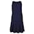 DIANE VON FURSTENBERG Conjunto de minifalda y top sin mangas azul marino Algodón Poliéster Viscosa Elastano  ref.1287719