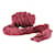 BURBERRY Pink Ruffle Belt Silk  ref.1287732