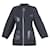 ALEXANDER WANG Black Textured Twill and Leather Jacket  ref.1287742