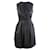 Autre Marque CONTEMPORARY DESIGNER Shiny Backless Dress Black Silk Polyester  ref.1287743