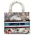 Dior D-Lite Lady Bag Medium Multiple colors Cream  ref.1287751