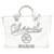Chanel  Deauville Tote Convertible Shoulder Bag Multiple colors Cream  ref.1287768