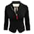 Autre Marque CONTEMPORARY DESIGNER Black Blazer with Zipper Cotton Elastane Rayon  ref.1287897