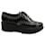 Stuart Weitzman Chaussures à plateforme en cuir verni noir à lacets  ref.1287916
