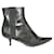 Autre Marque CONTEMPORARY DESIGNER Black Low Heel Boots Leather  ref.1287949