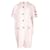 DOLCE & GABBANA Rosa Mantelkleid aus Spitze Pink Baumwolle  ref.1287954