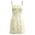 Goldenes ärmelloses Kleid von D&G Baumwolle Viskose Acetat  ref.1287955