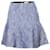 Autre Marque CONTEMPORARY DESIGNER Tweed Flare Skirt Blue Cotton Elastane Nylon  ref.1287961