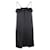 Autre Marque CONTEMPORARY DESIGNER Slit Silk Dress Black Suede Polyester  ref.1287967