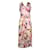 Autre Marque CONTEMPORARY DESIGNER Floral Print Jumpsuit Polyester  ref.1287968