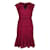 Autre Marque ZEITGENÖSSISCHES DESIGNER-Kleid aus pinkfarbener Spitze mit Trompetensaum Fuschia Polyester  ref.1287972