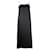 Autre Marque ZEITGENÖSSISCHES DESIGNER-Tube-Kleid aus schwarzer Seide  ref.1287978