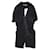 Balenciaga Black Wrap Top Silk Linen  ref.1287985
