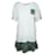 Robe blanche Moschino à imprimés colorés Coton  ref.1288011