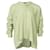 Autre Marque Camicia con stampa verde pastello DESIGNER CONTEMPORANEO Cotone  ref.1288034