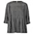 Autre Marque Blusa de lino de diseño contemporáneo Gris  ref.1288053