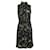 Robe à imprimé tropical Gucci avec boutons en fausses perles Soie Multicolore  ref.1288060