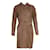 Trench-coat en cuir de chèvre marron Hugo Boss Viscose  ref.1288064